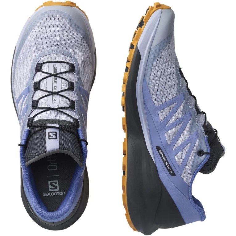 Sapatilhas Trail Running Salomon Sense Ride 4 Feminino Lavanda | PT V32041